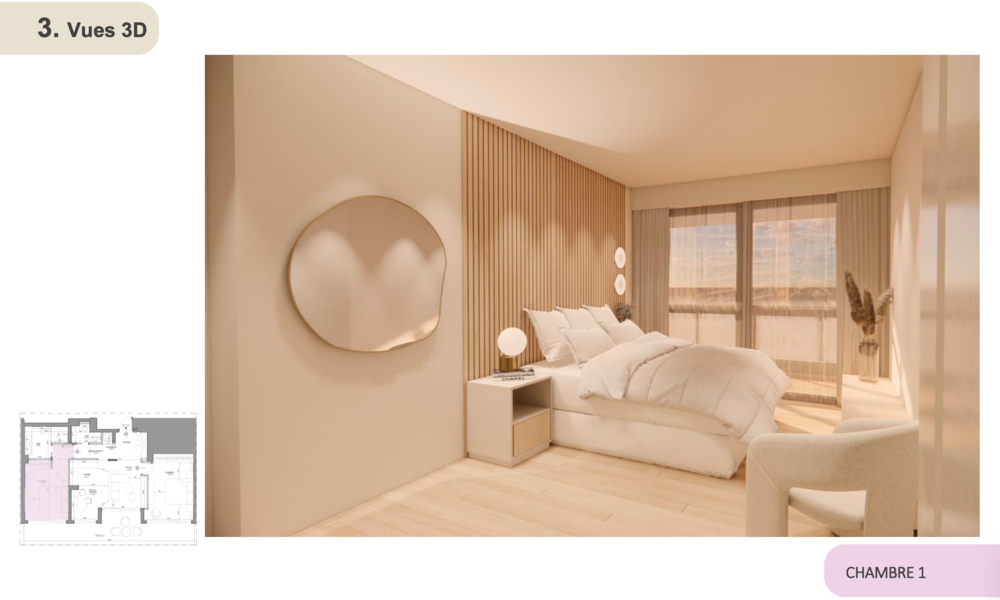 Appartement de 2 chambres en rénovation à Larvotto - 10/11